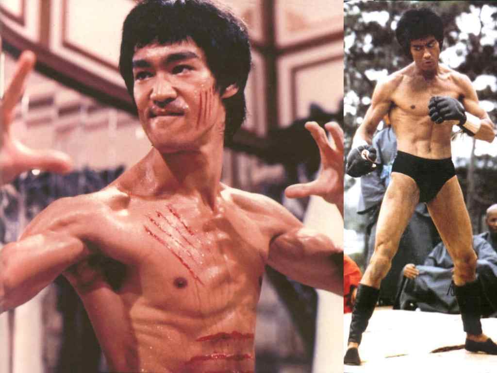 T H E Master - Real Bruce Lee Six Pack - HD Wallpaper 