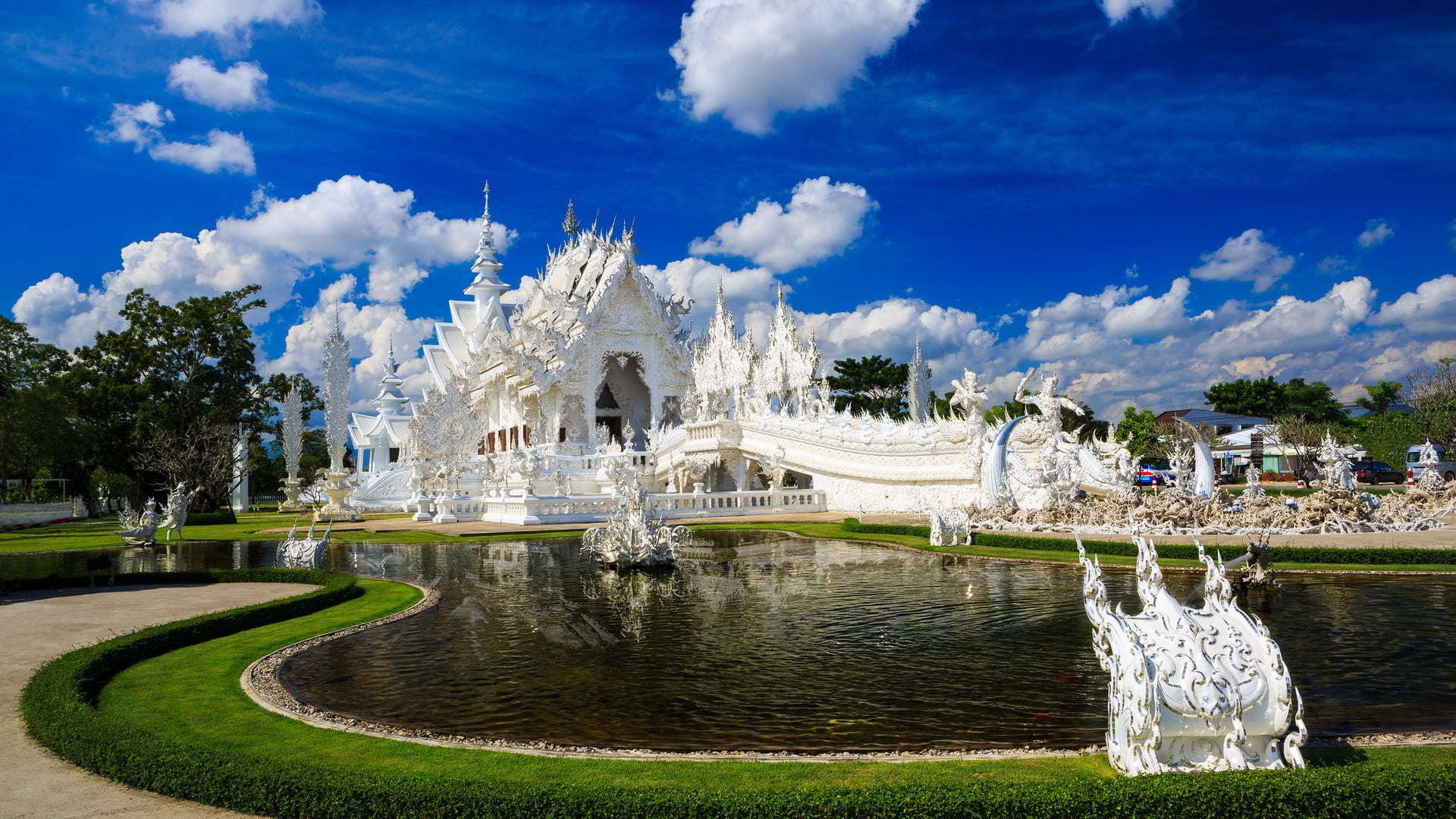 Wat Rong Khun - HD Wallpaper 