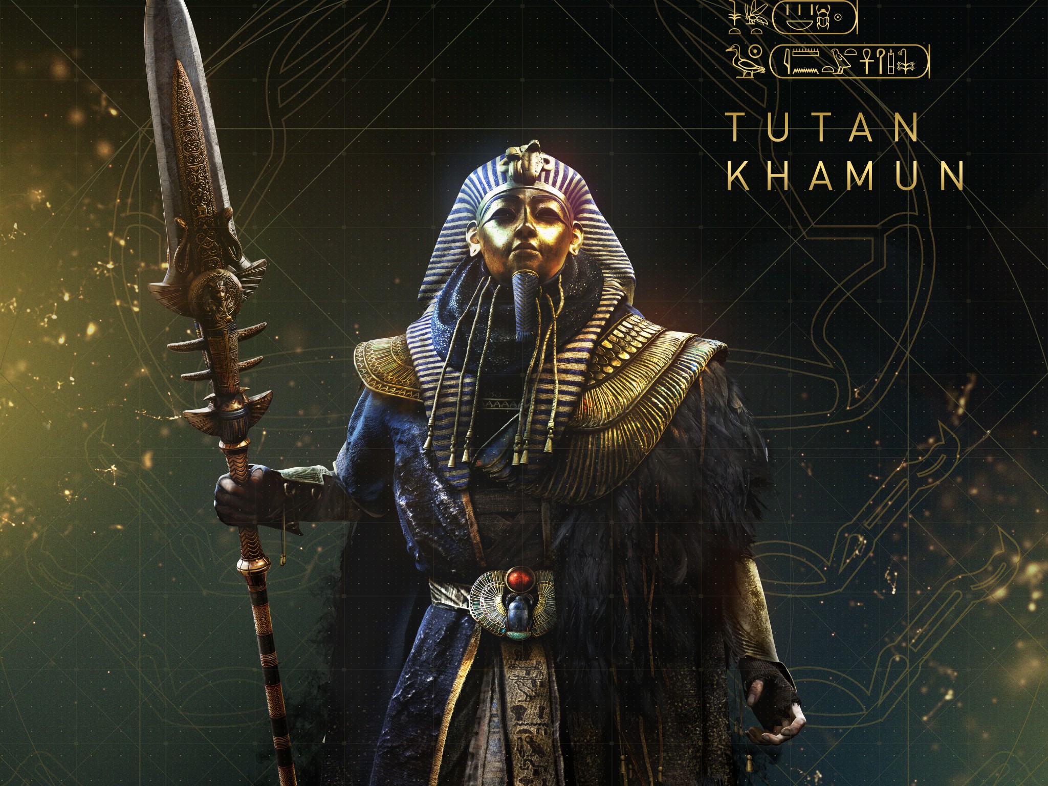 Assassin's Creed Origins Curse Of The Pharaohs Tutankhamun - HD Wallpaper 