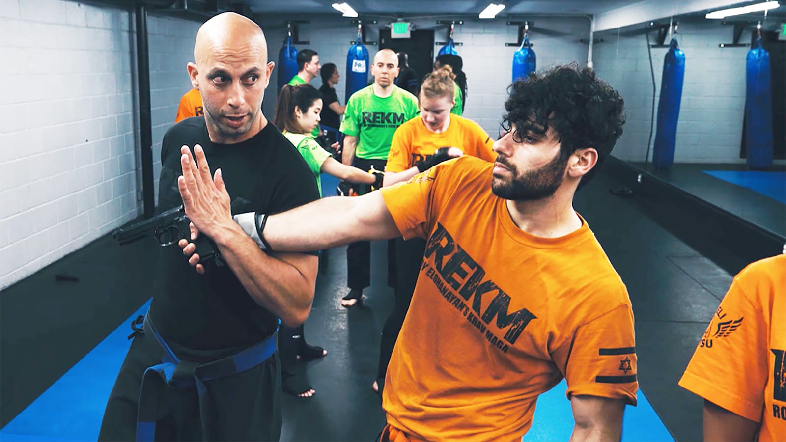 Roy Elghanayan Krav Maga Rekm Handgun Training - HD Wallpaper 