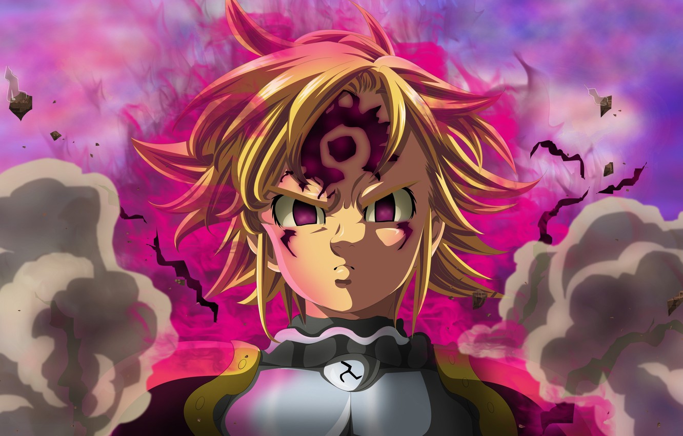 Photo Wallpaper Armor, Anime, Warrior, Manga, Meliodas, - Seven Deadly Sins Profile - HD Wallpaper 