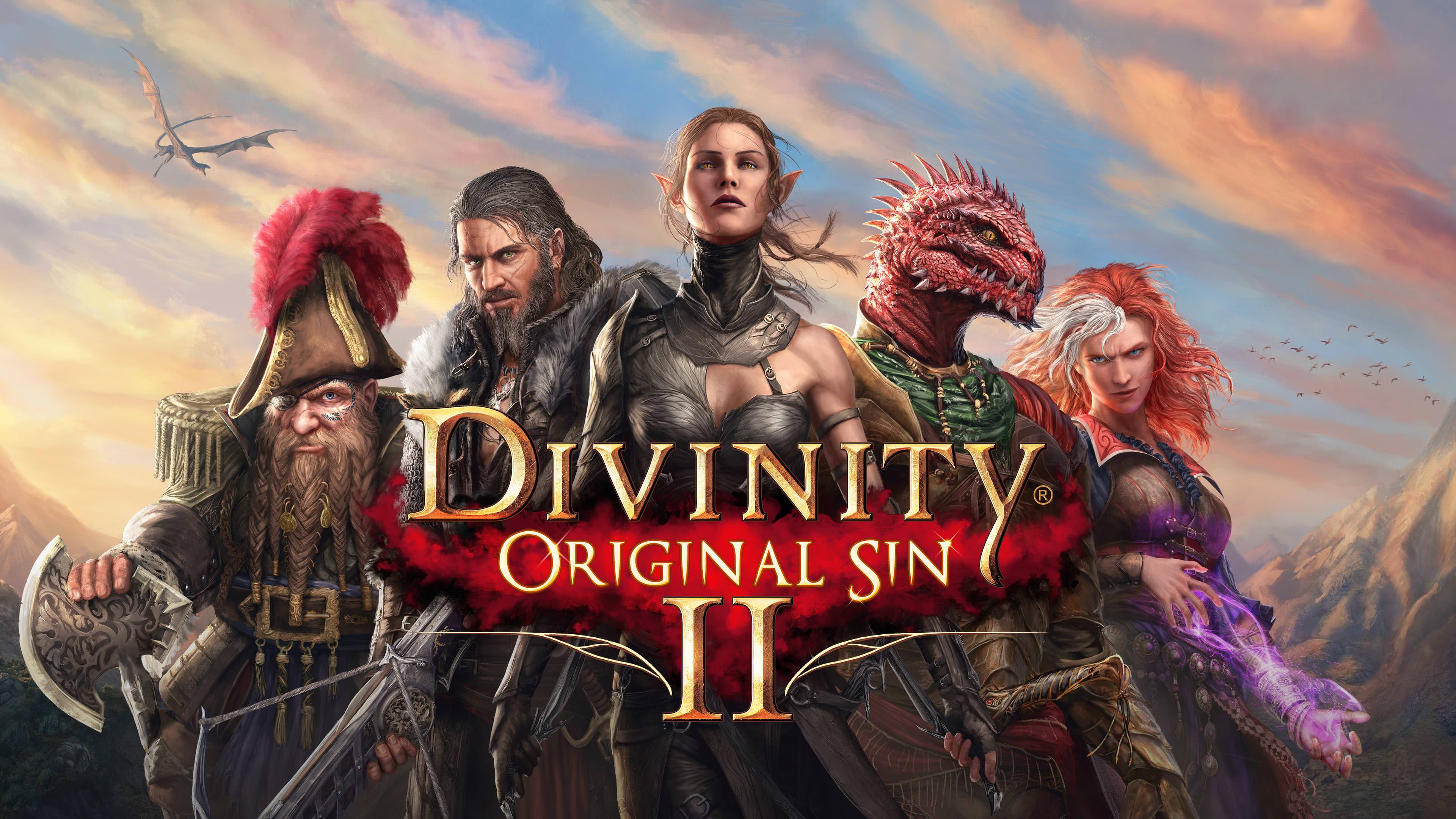 Divinity Original Sin 2 Poster Uhd 4k Wallpaper - Divinity 2 Original Sin Art - HD Wallpaper 