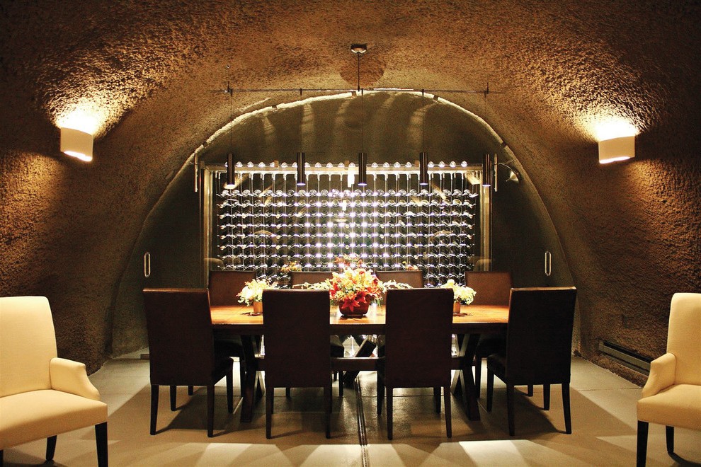 Underground Wine Cellar Craftsman With Design Wallpaper - Modern Underground Wine Cellar - HD Wallpaper 