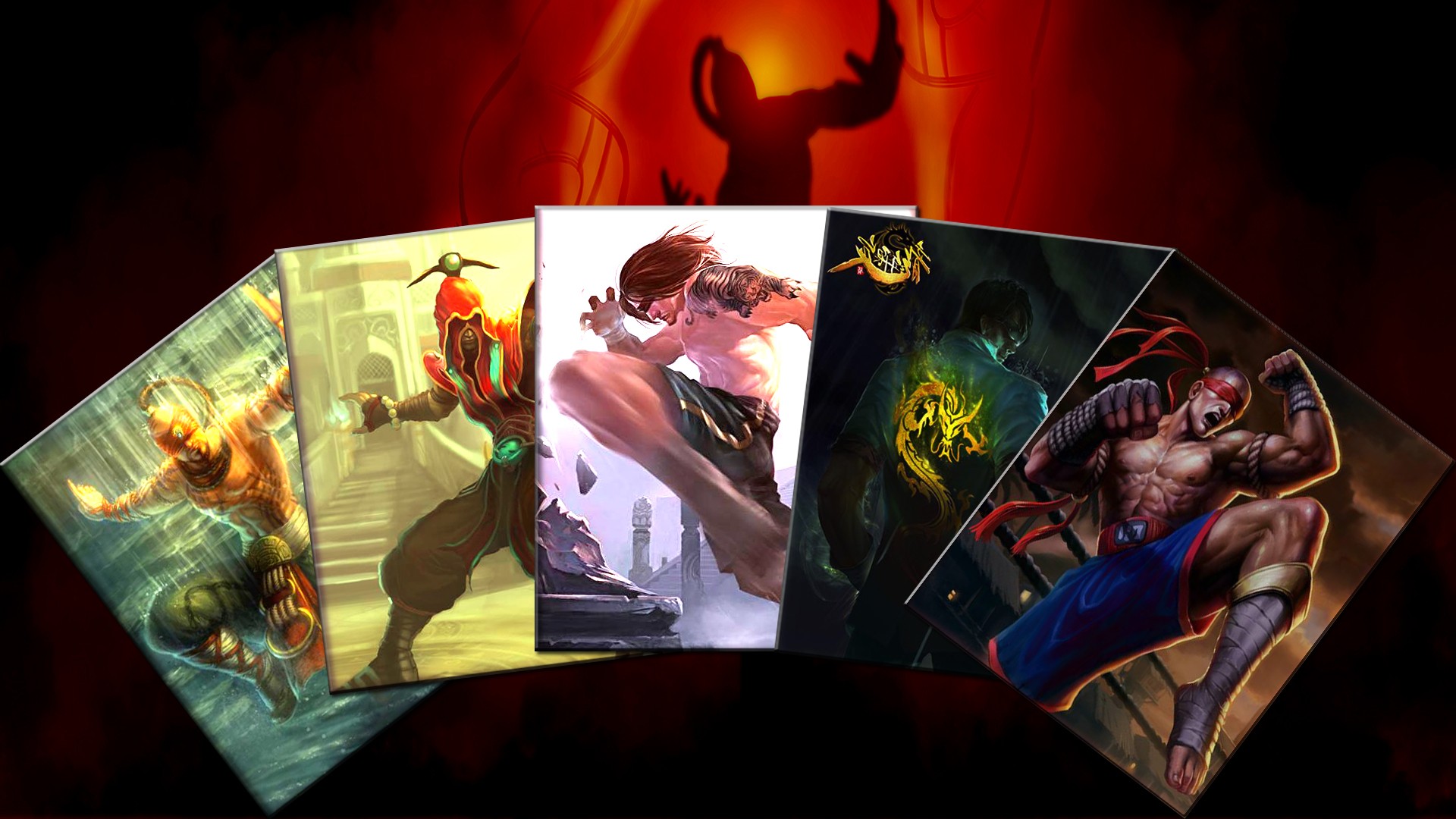 Wallpaper - League Of Legends Lee Sin - HD Wallpaper 