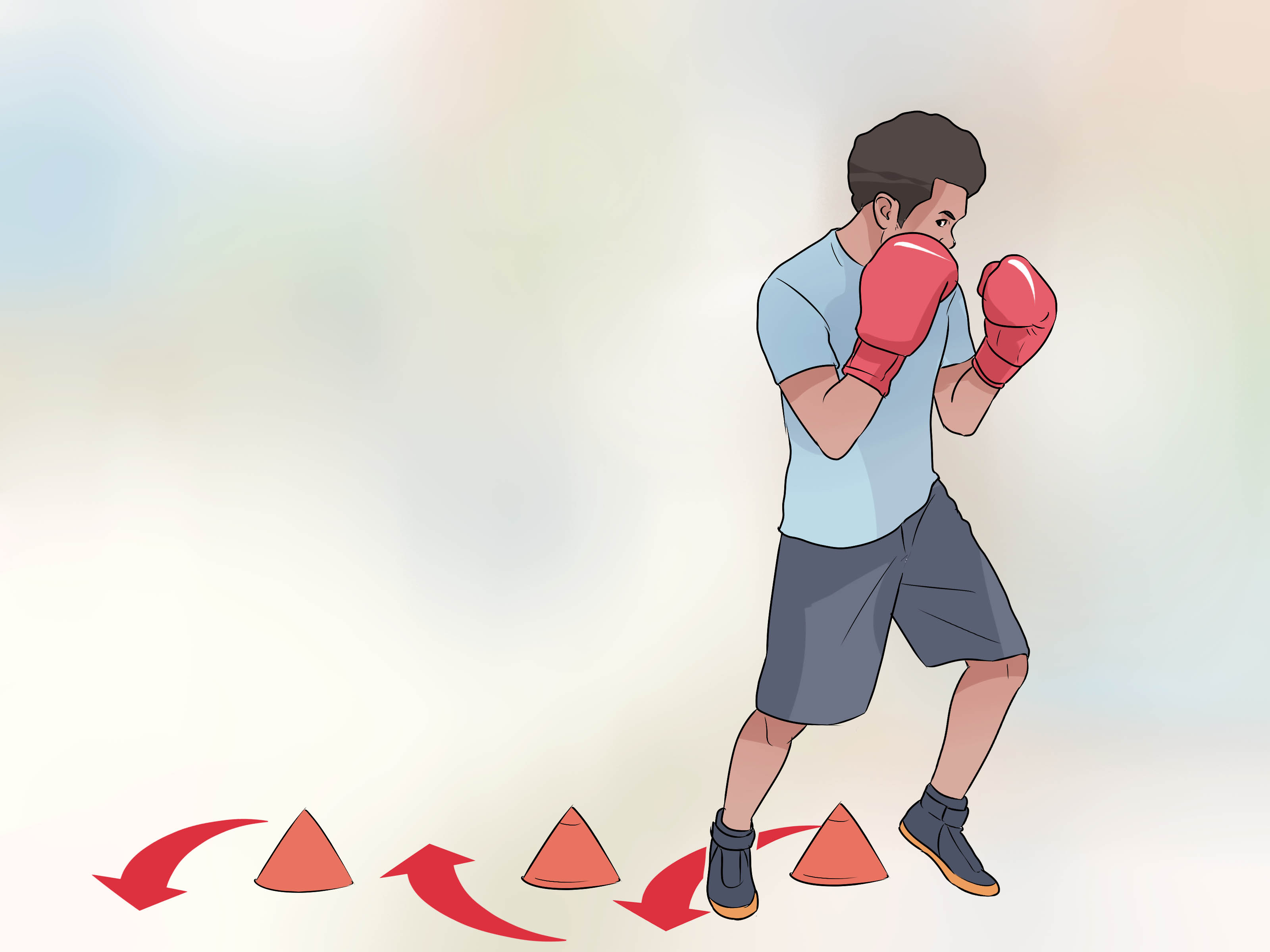 Image Titled Become A Better Kickboxer Step - Combinaciones De Kick Boxing - HD Wallpaper 