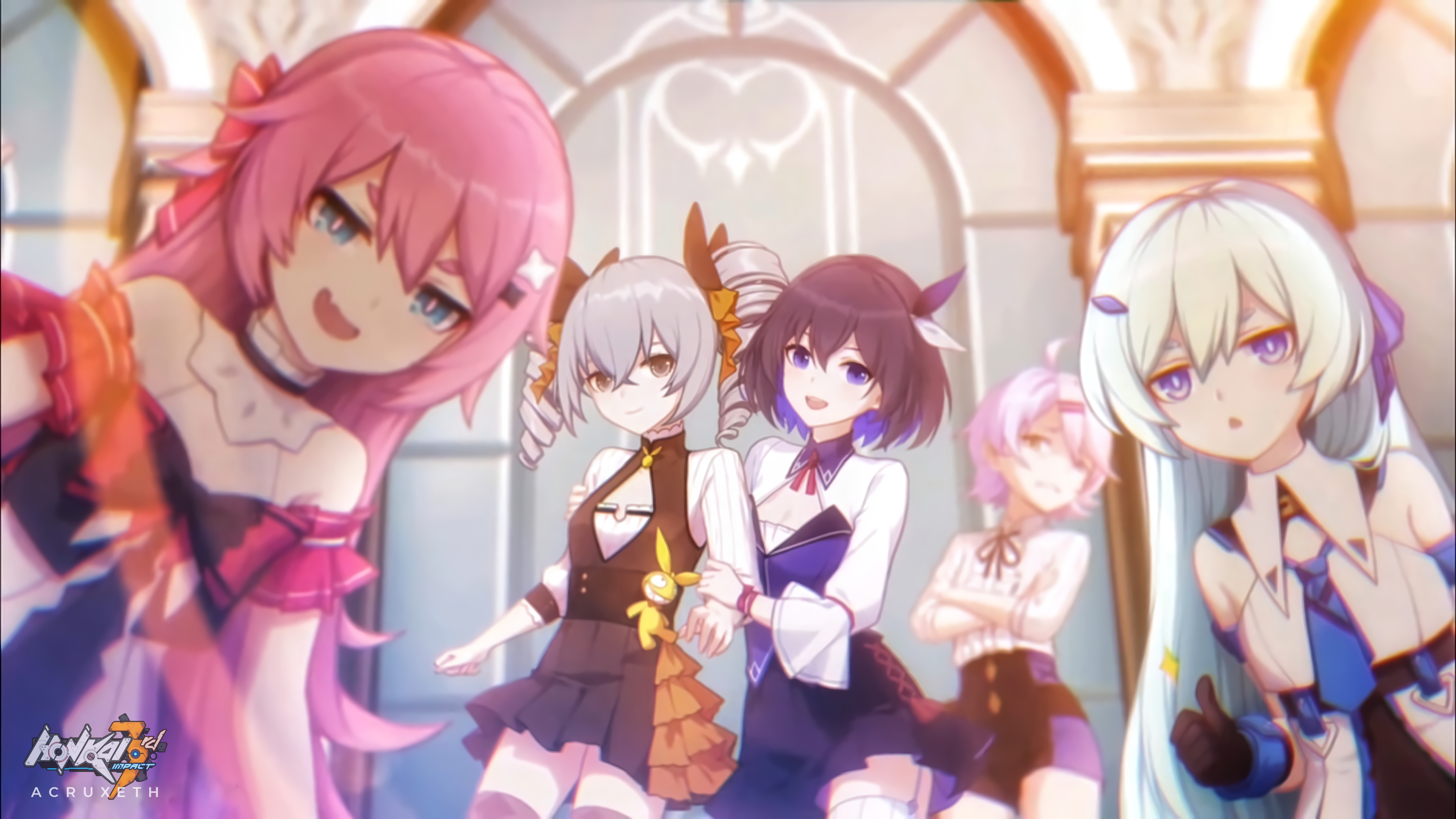 Honkai Impact 3 Rosalia And Lilia - HD Wallpaper 