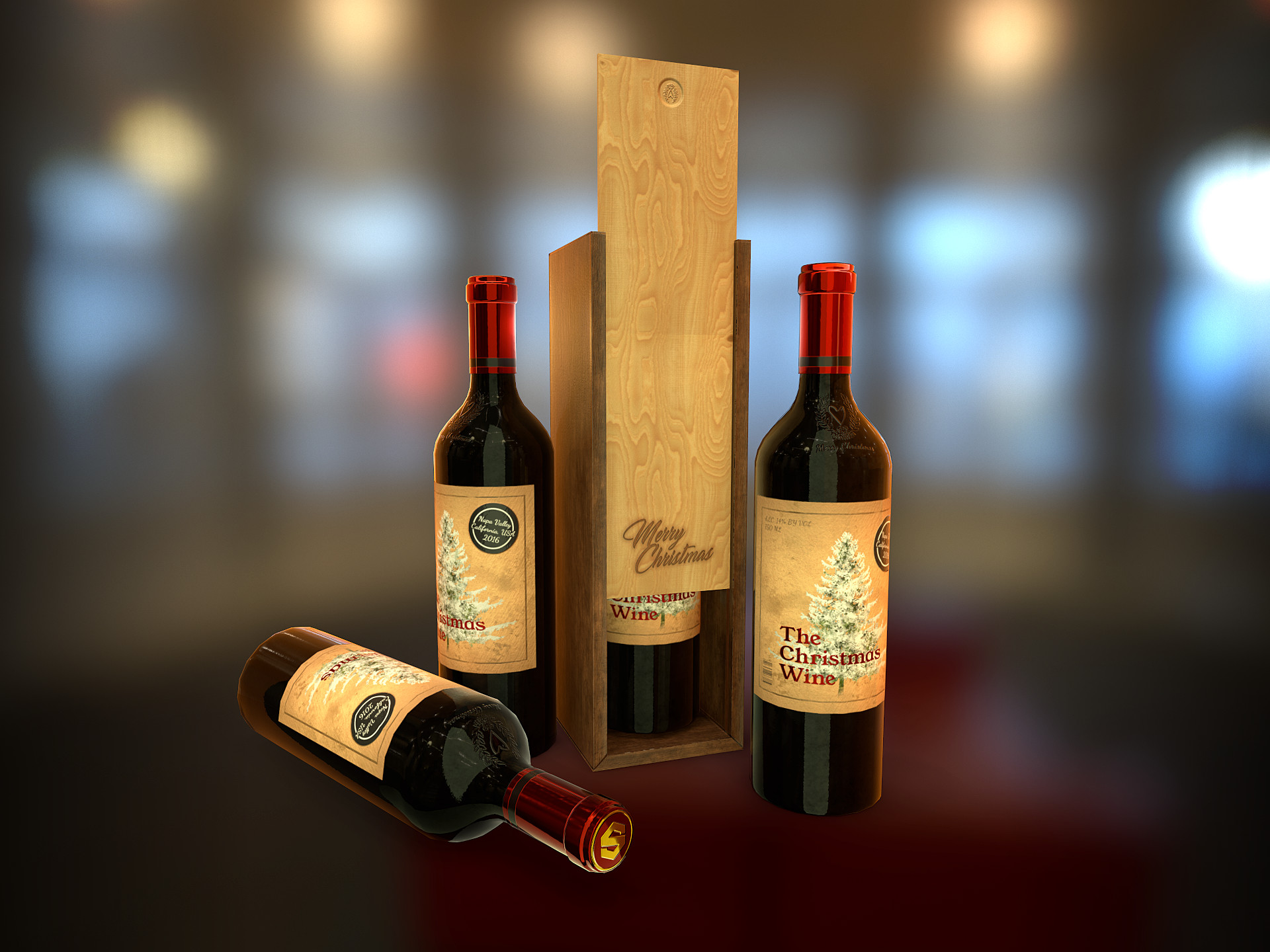 Wine Bottle - HD Wallpaper 