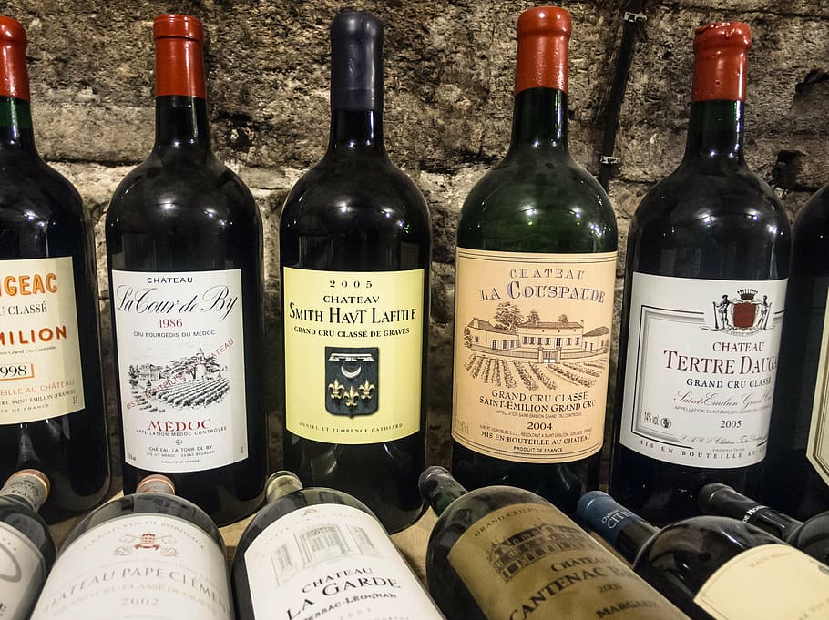 Assorted-brand Wine Bottles, Winery, Burgundy, Rioja, - Burgundy Wine - HD Wallpaper 