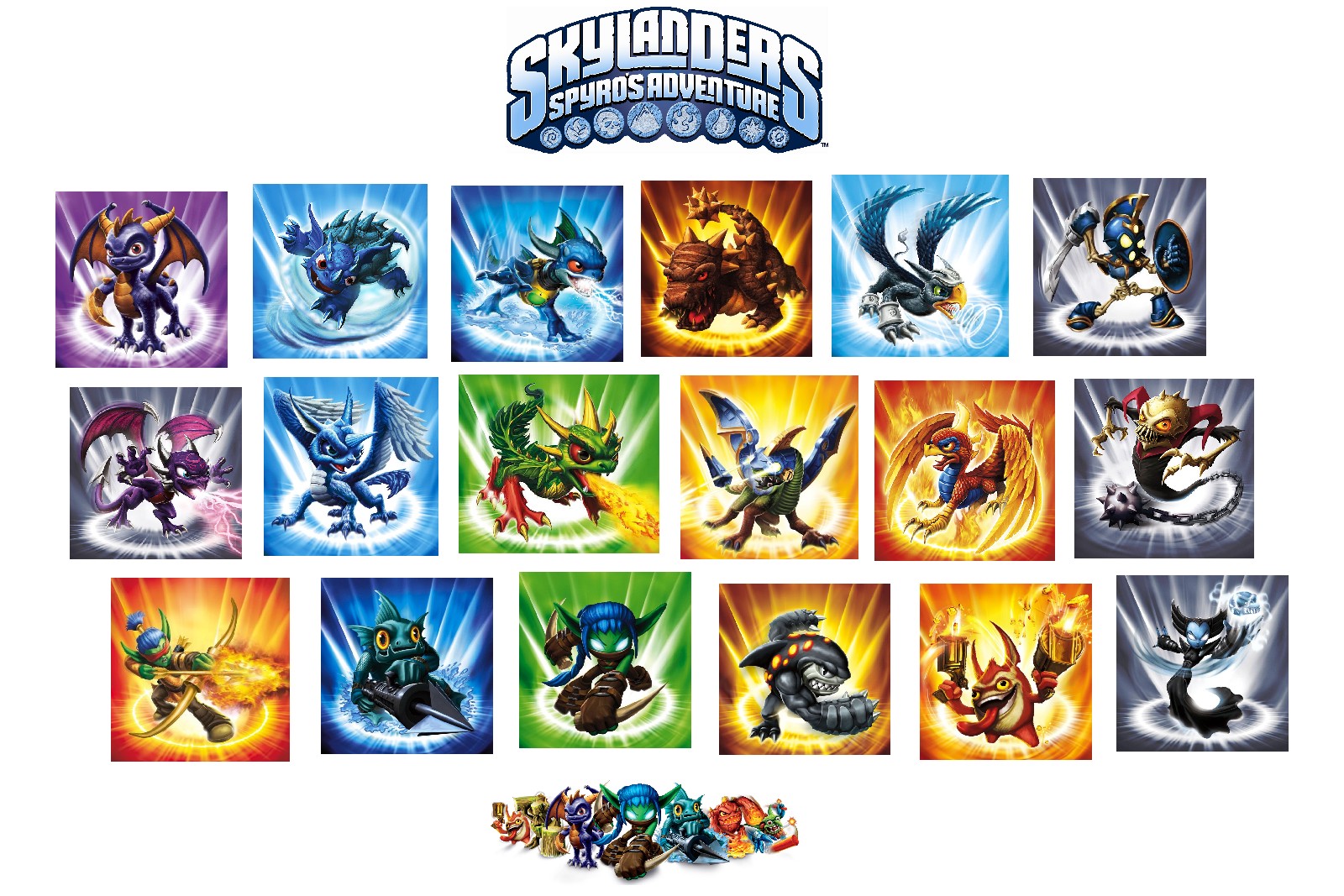 Skylandres - Skylanders - HD Wallpaper 
