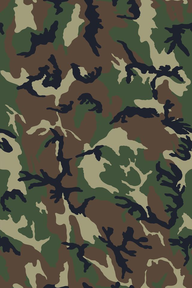 Woodland Camo Wallpaper Iphone - HD Wallpaper 