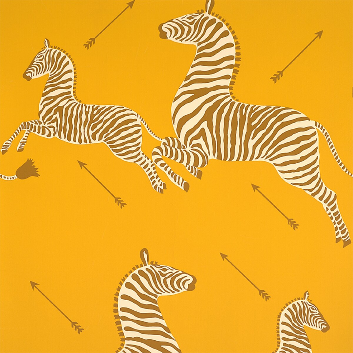 Scalamandre Zebras Wallpaper Zanzibar Gold - Scalamandre Zebra - HD Wallpaper 