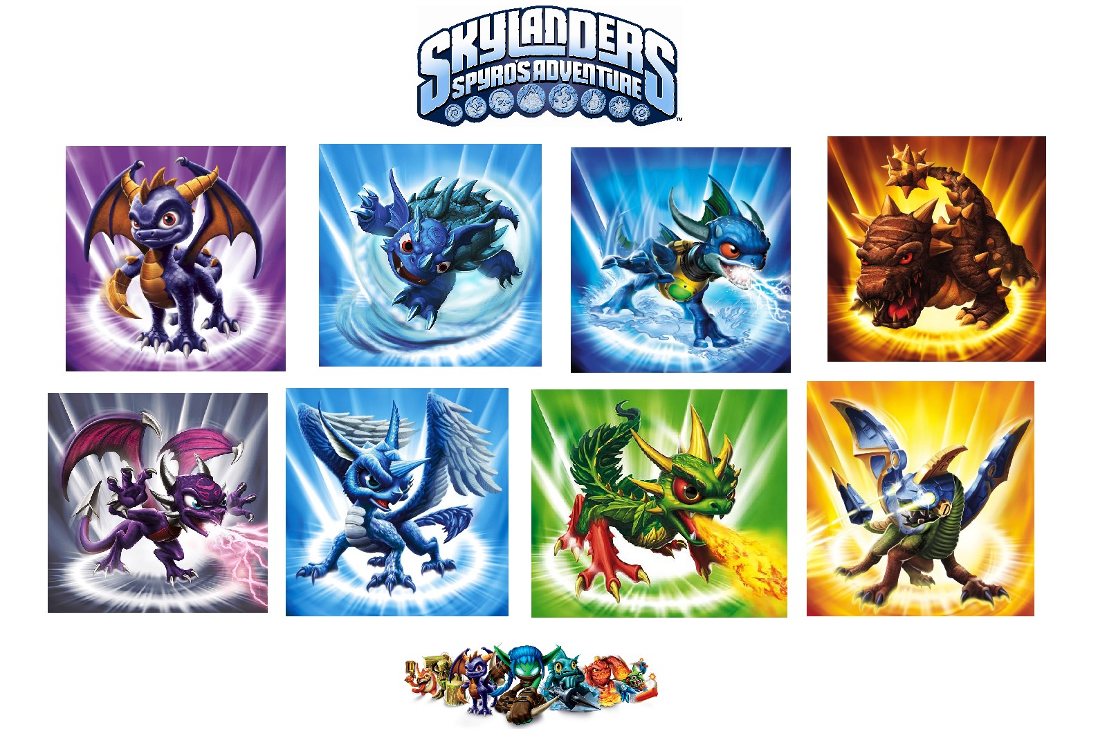Skylandres - Skylanders - HD Wallpaper 