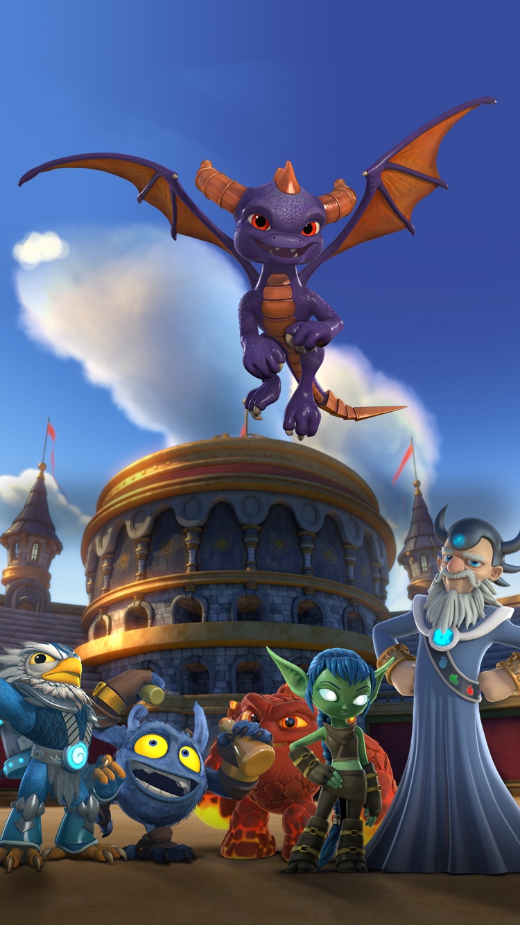 Skylanders Academy Wallpaper Phone - HD Wallpaper 