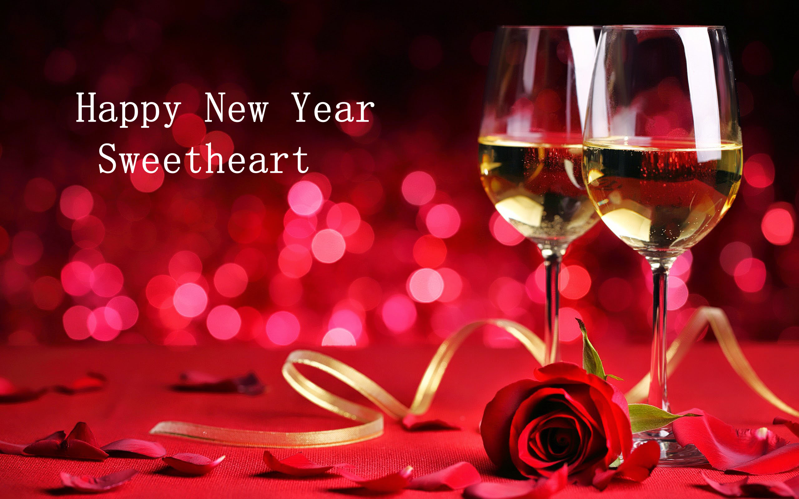 Romantic Valentine Day Flowers - HD Wallpaper 