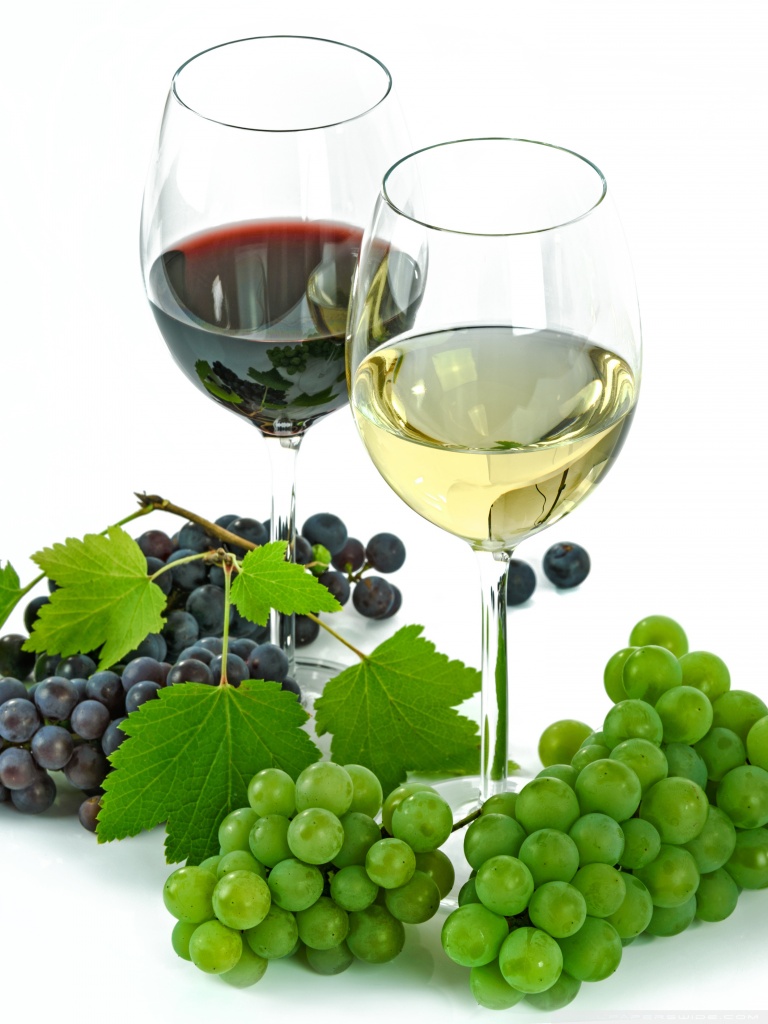 Red And White Wine Logo - HD Wallpaper 