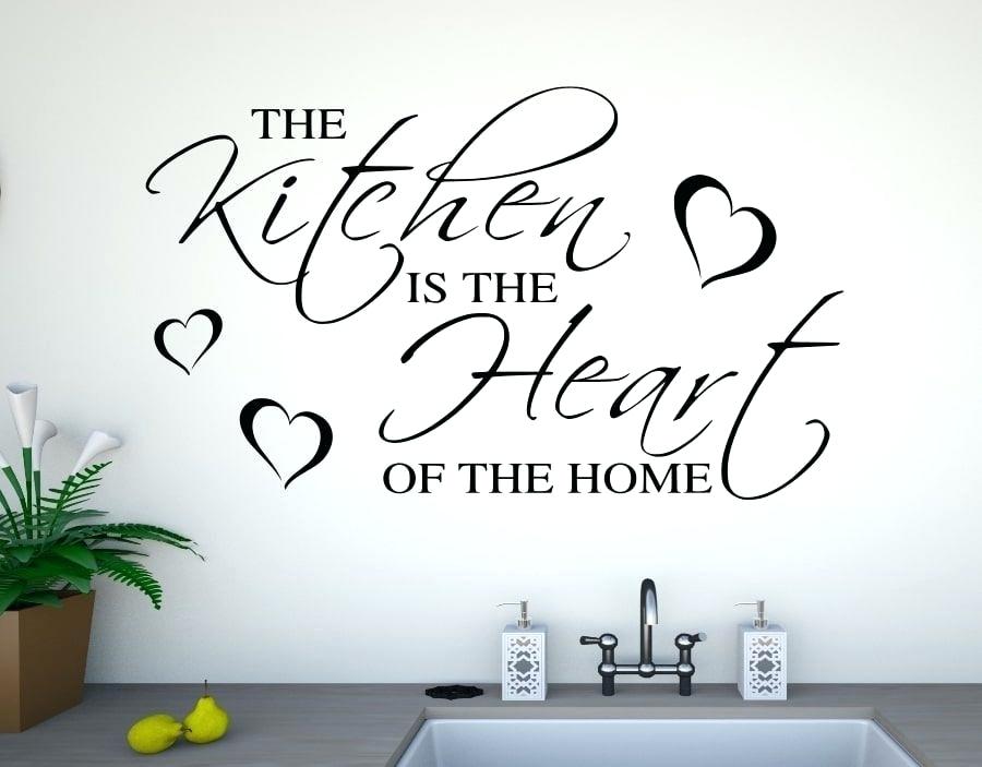 Heart Of The Home Wall Stickers Home Wall Stickers - HD Wallpaper 