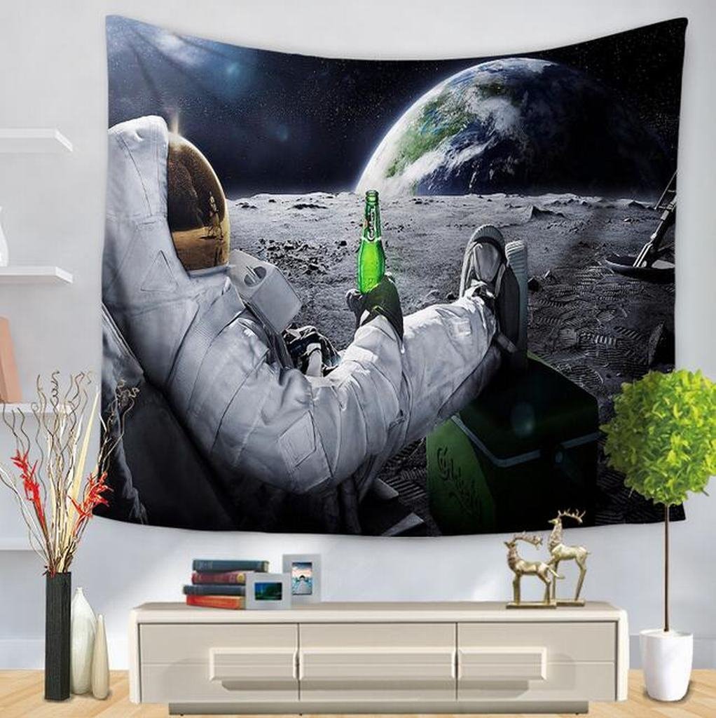 Tapestry Space Trippy - HD Wallpaper 