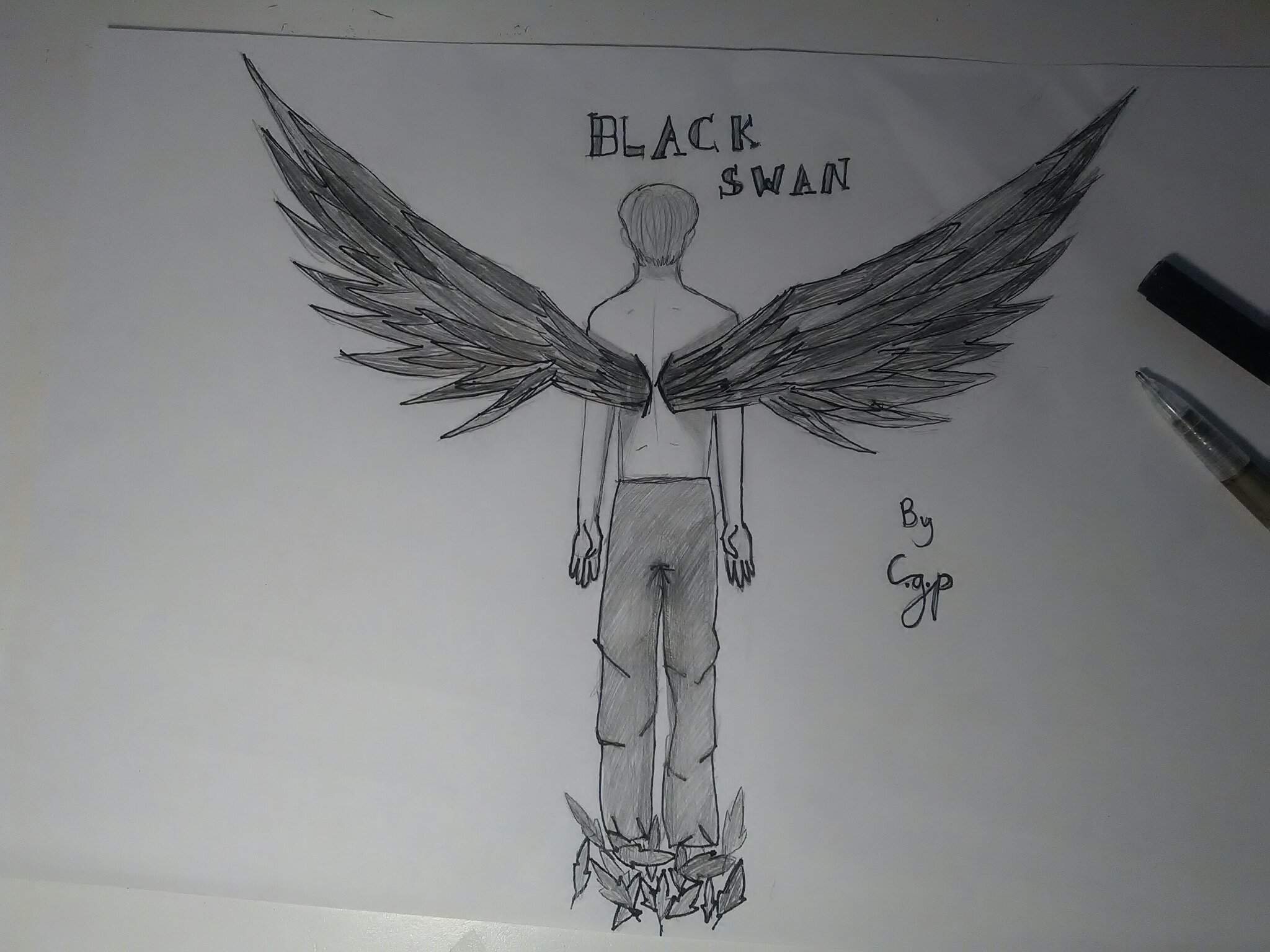 Bts Black Swan Wallpeper - HD Wallpaper 