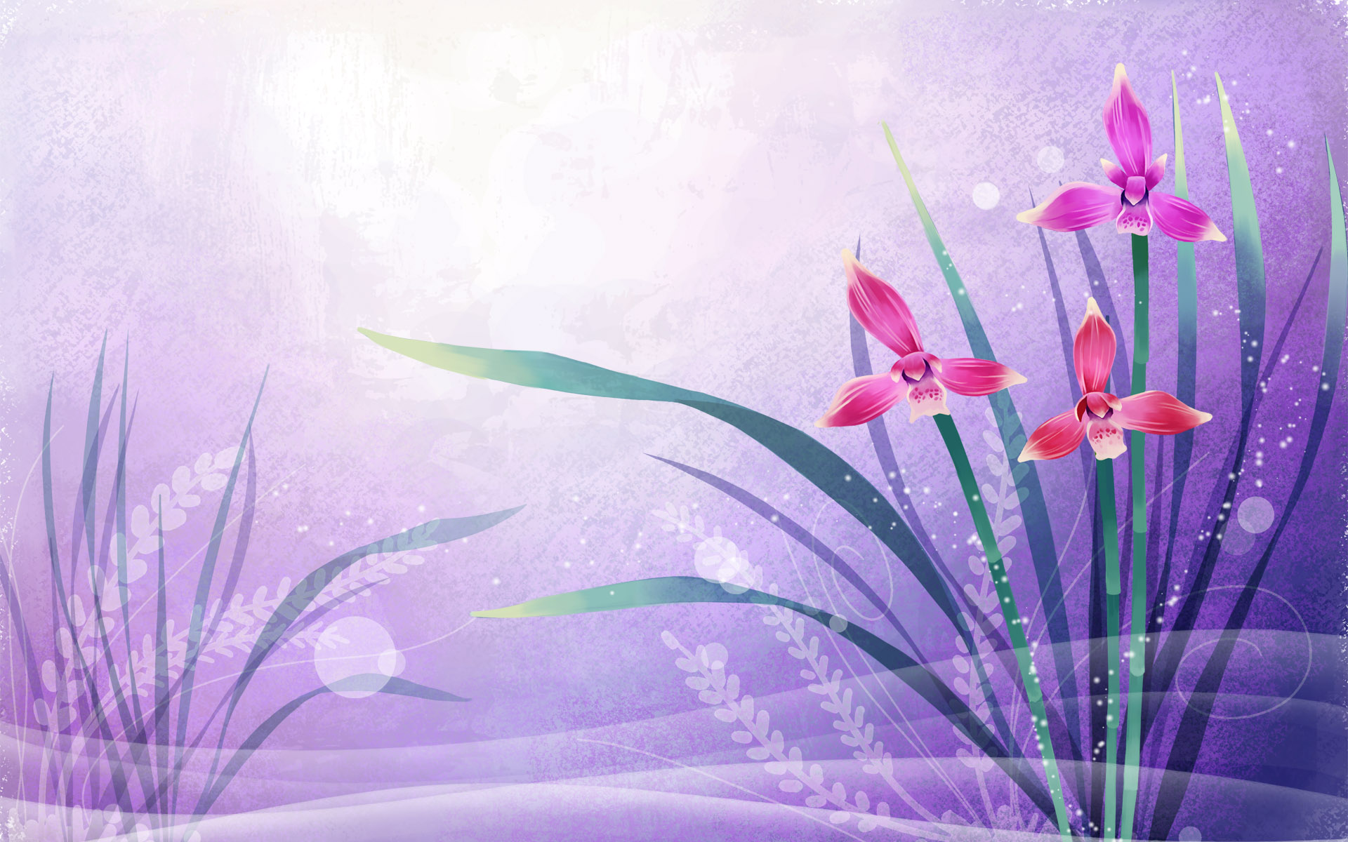 Flower Background Vector Hd - HD Wallpaper 