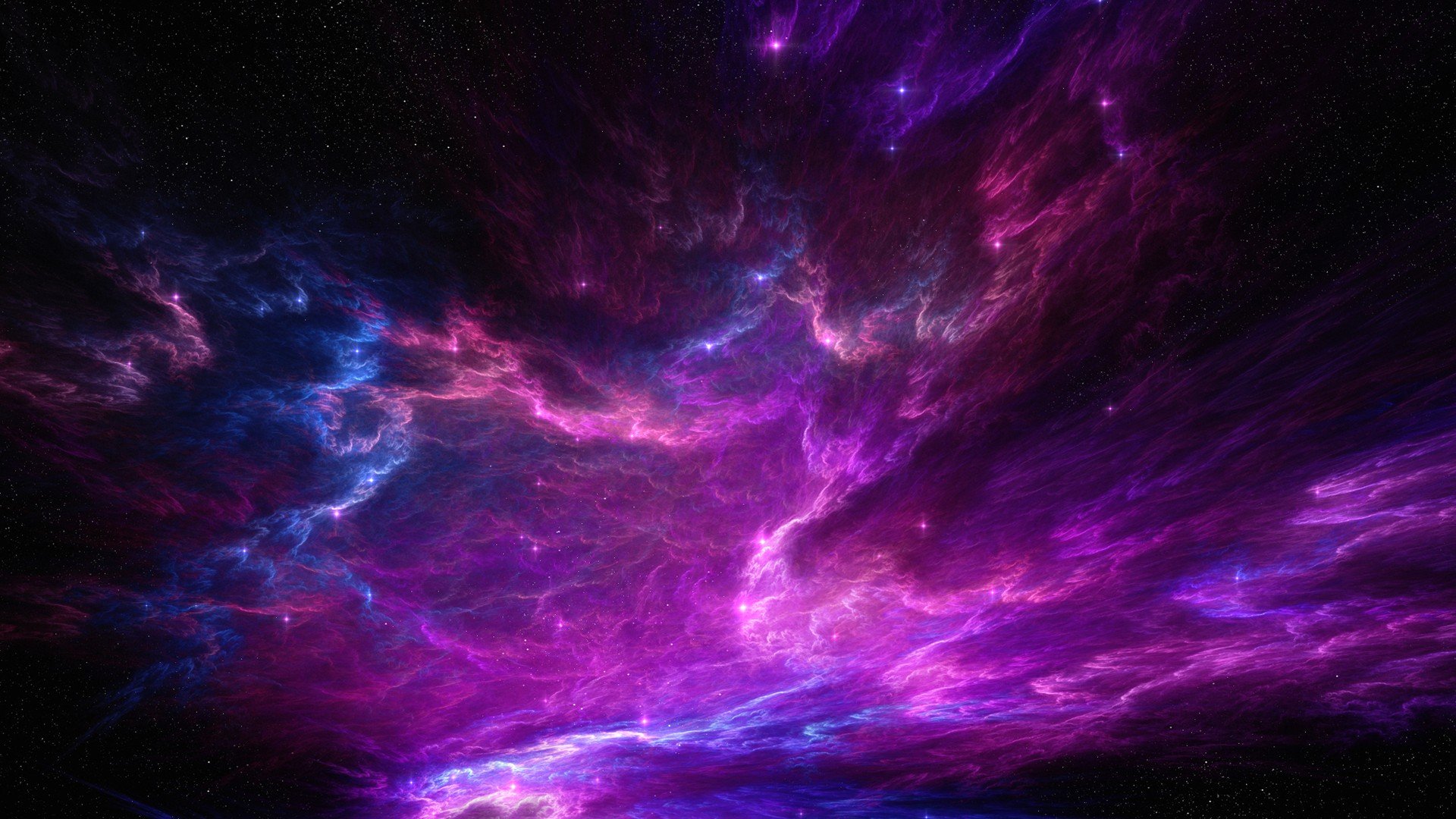 Purple Outer Space Background - HD Wallpaper 