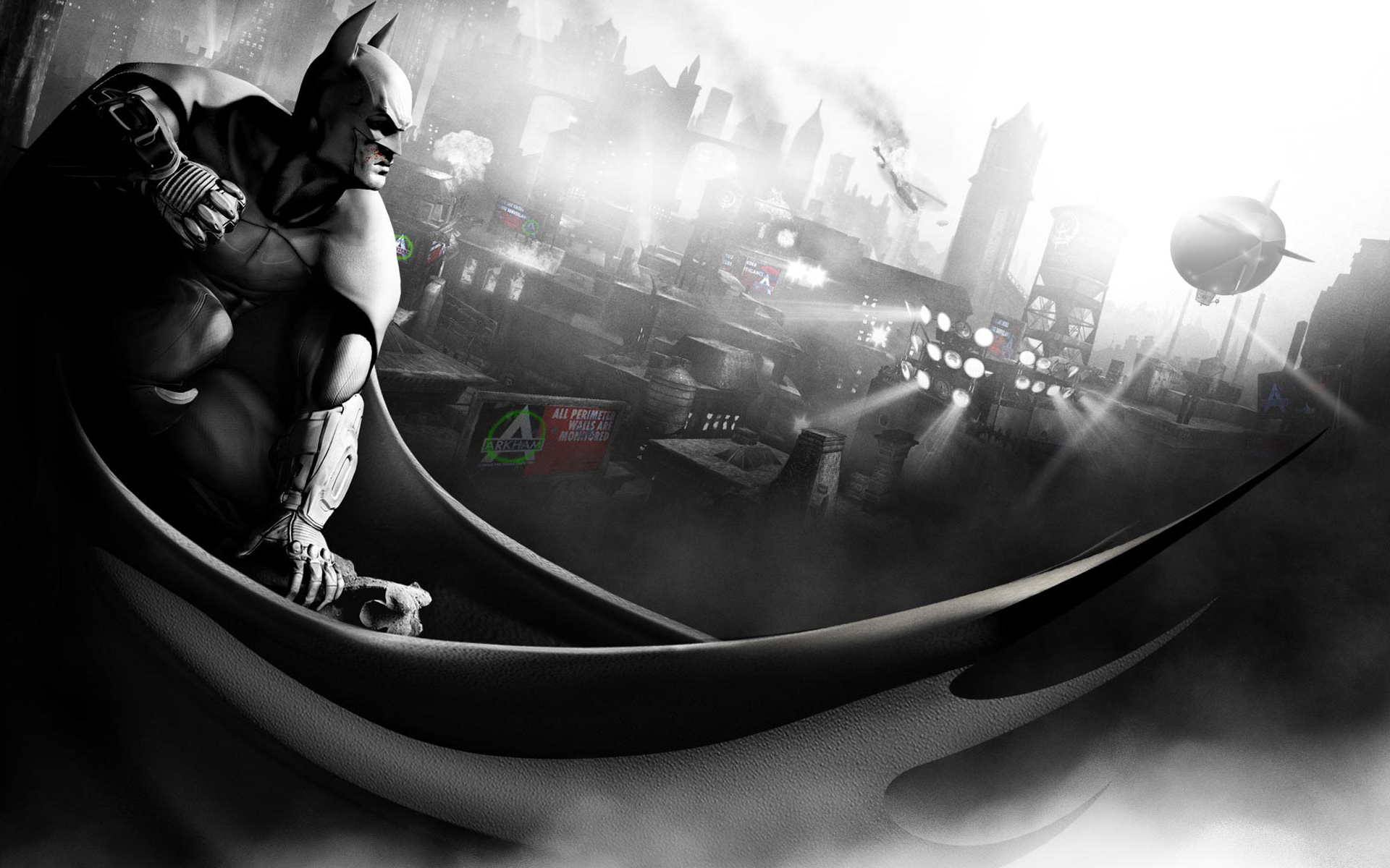 2011 Batman Arkham City - Batman Arkham City Background - HD Wallpaper 