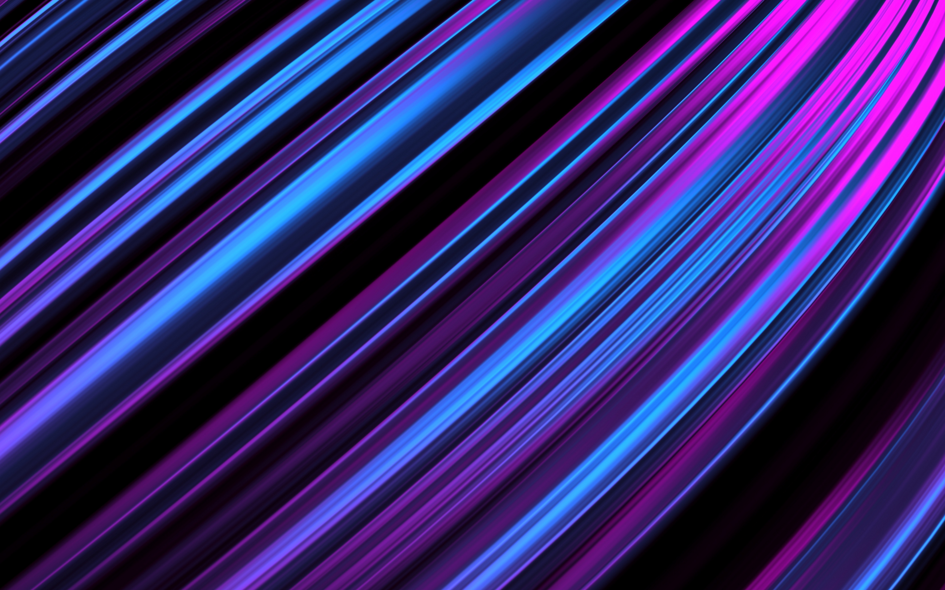 Wallpaper Lines, Obliquely, Stripes, Glow, Purple - Cool Purple Background 4k - HD Wallpaper 