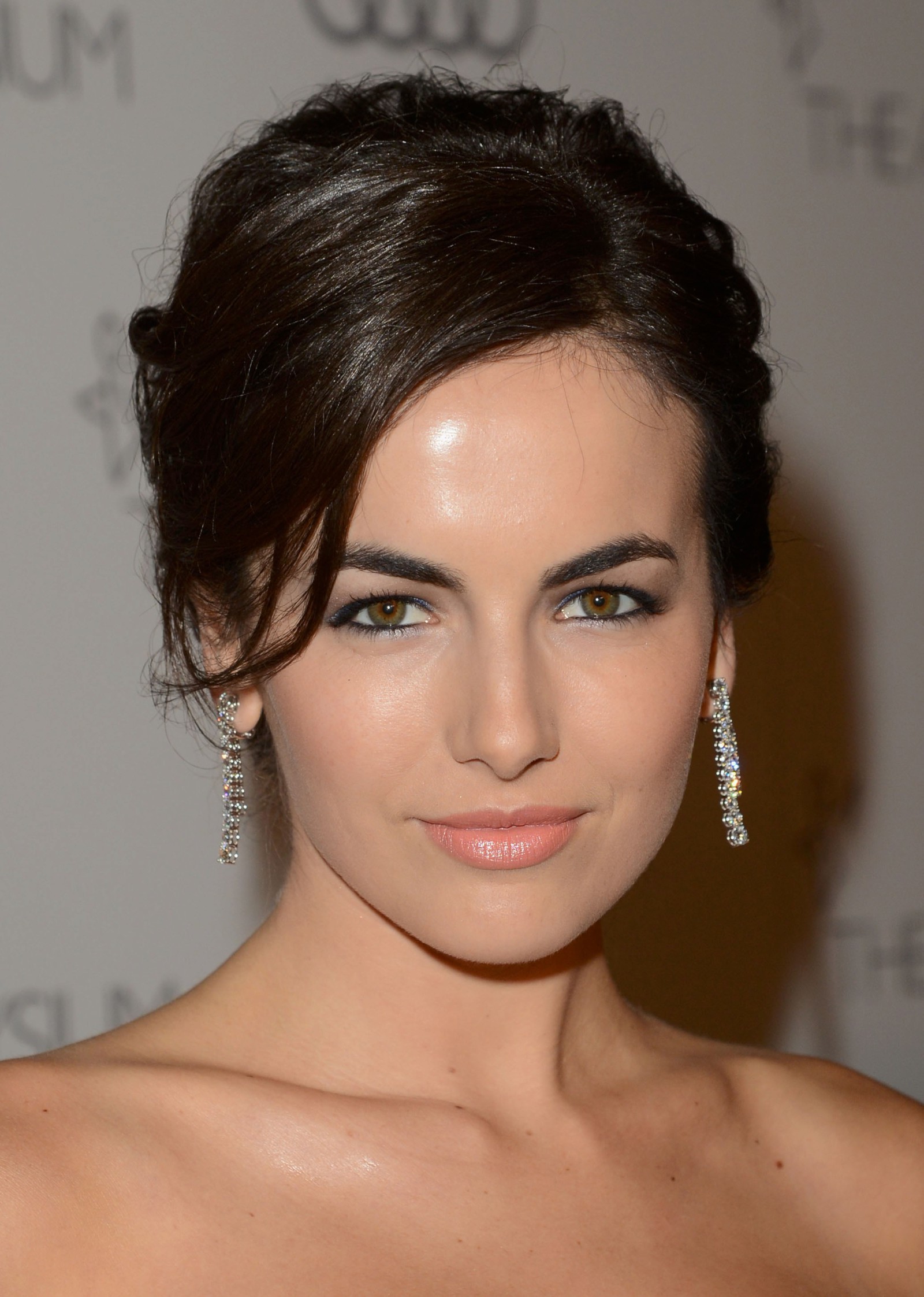 Wallpaper - Camilla Belle Blue Makeup - HD Wallpaper 