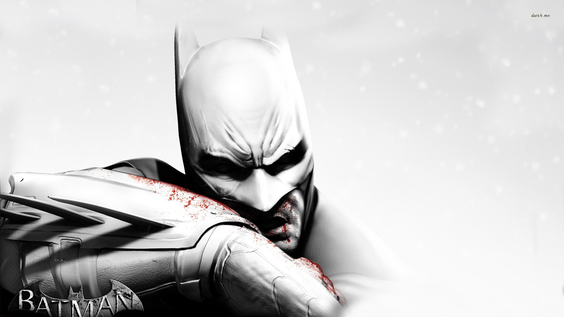Batman Arkham City Blood Cover - HD Wallpaper 