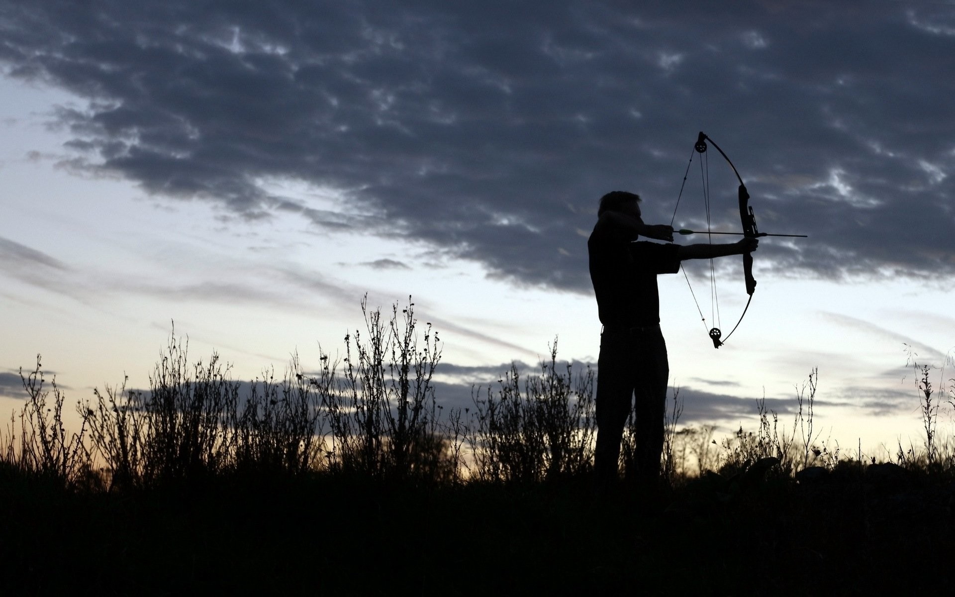 1920x1200, Bow Hunting Archery Archer Bow Arrow Hunting - Cute Bow And Arrow - HD Wallpaper 