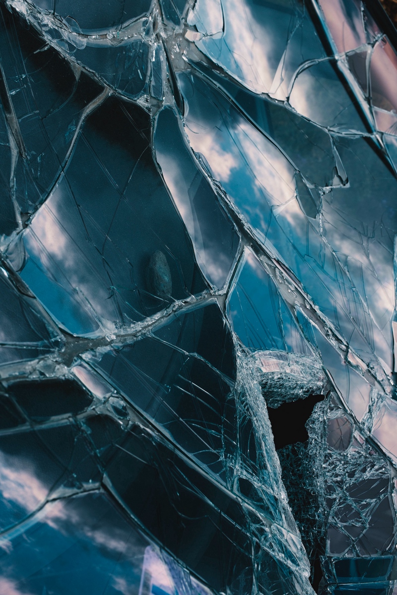 Wallpaper Glass, Broken, Cranny, Shards, Texture - Mobile Phone - HD Wallpaper 