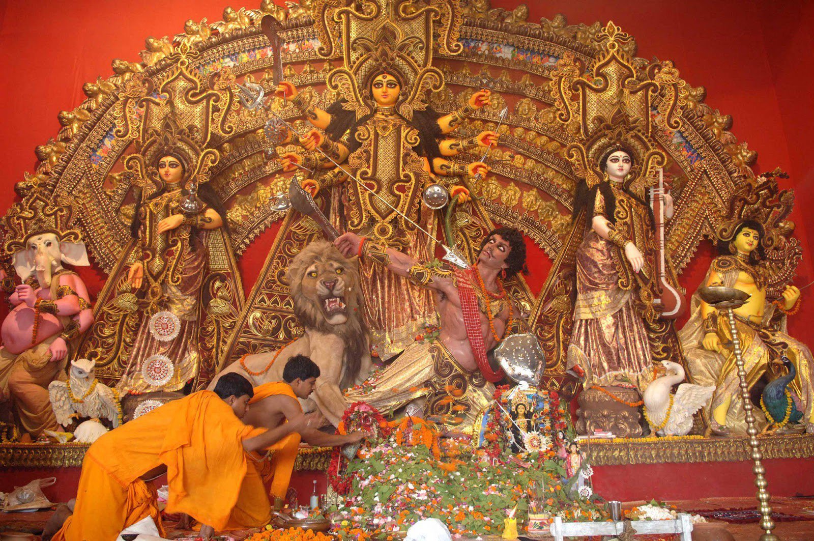 Festival Of India Durga Puja - HD Wallpaper 