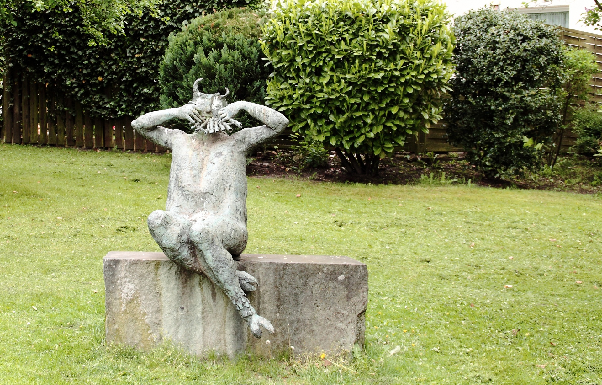 Devil Statue Lucifer Free Photo - Statue - HD Wallpaper 