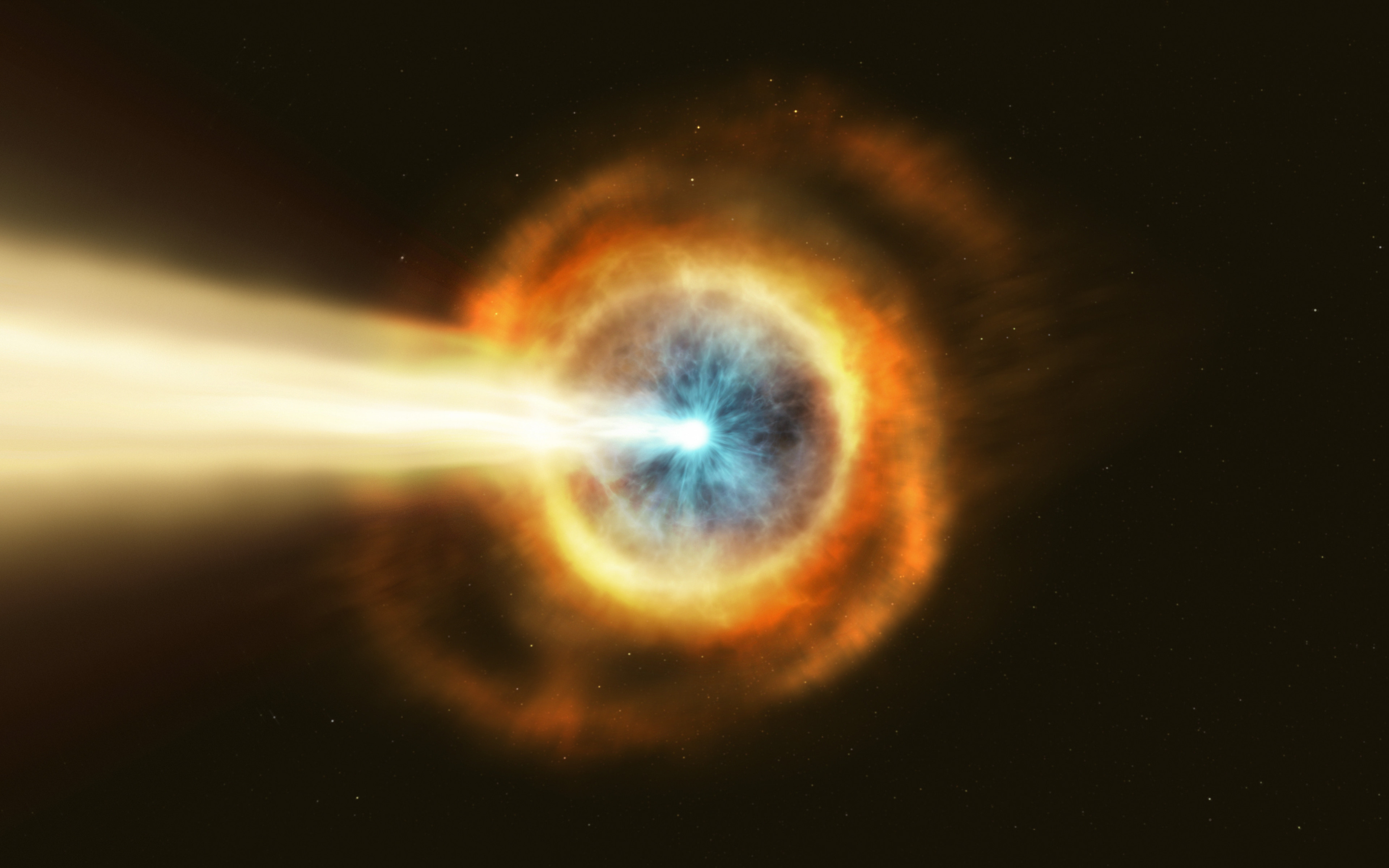 Gamma Ray Burst Wallpaper - Grb Gamma Ray Burst - HD Wallpaper 