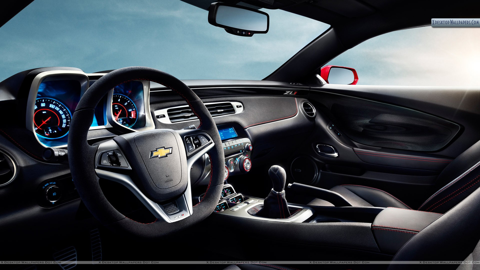 Chevrolet Camaro Zl1 Interieur - HD Wallpaper 