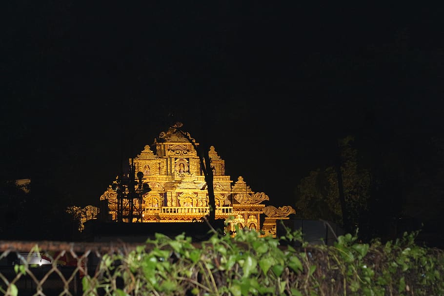 India, Balurghat, Durga Pujo, Kolkata, Soumyadip Sarkar, - Darkness - HD Wallpaper 