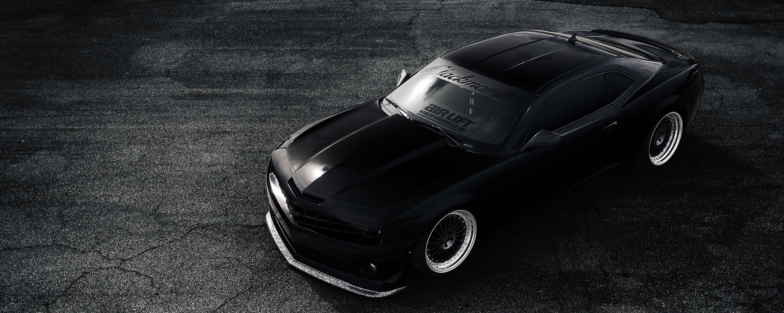 Wallpaper Chevrolet, Camaro, Zl1, Matt, Black - Matt Black Hd Background - HD Wallpaper 