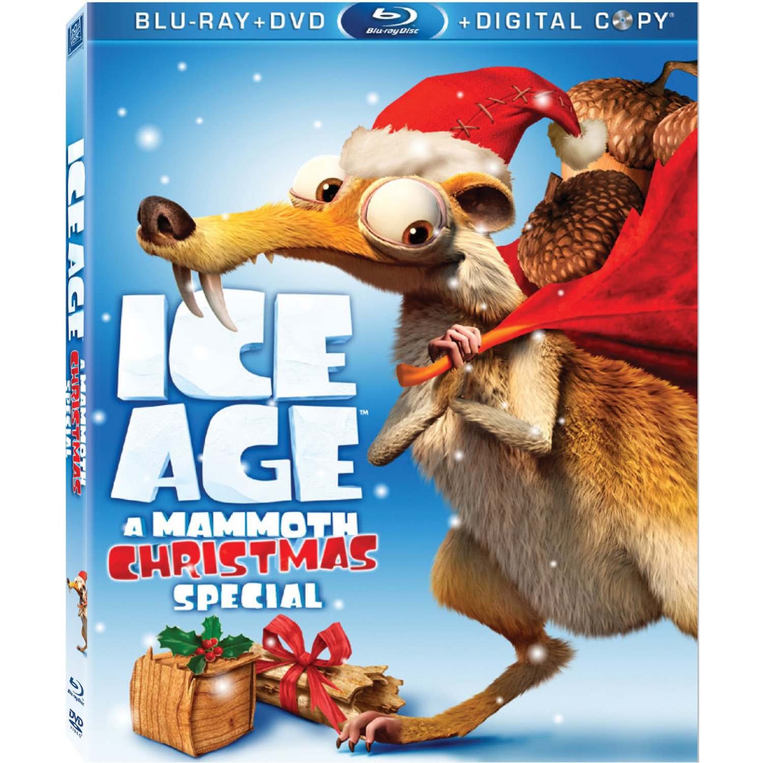A Mammoth Christmas Backgrounds, Compatible - Ice Age A Mammoth Christmas Blu Ray - HD Wallpaper 