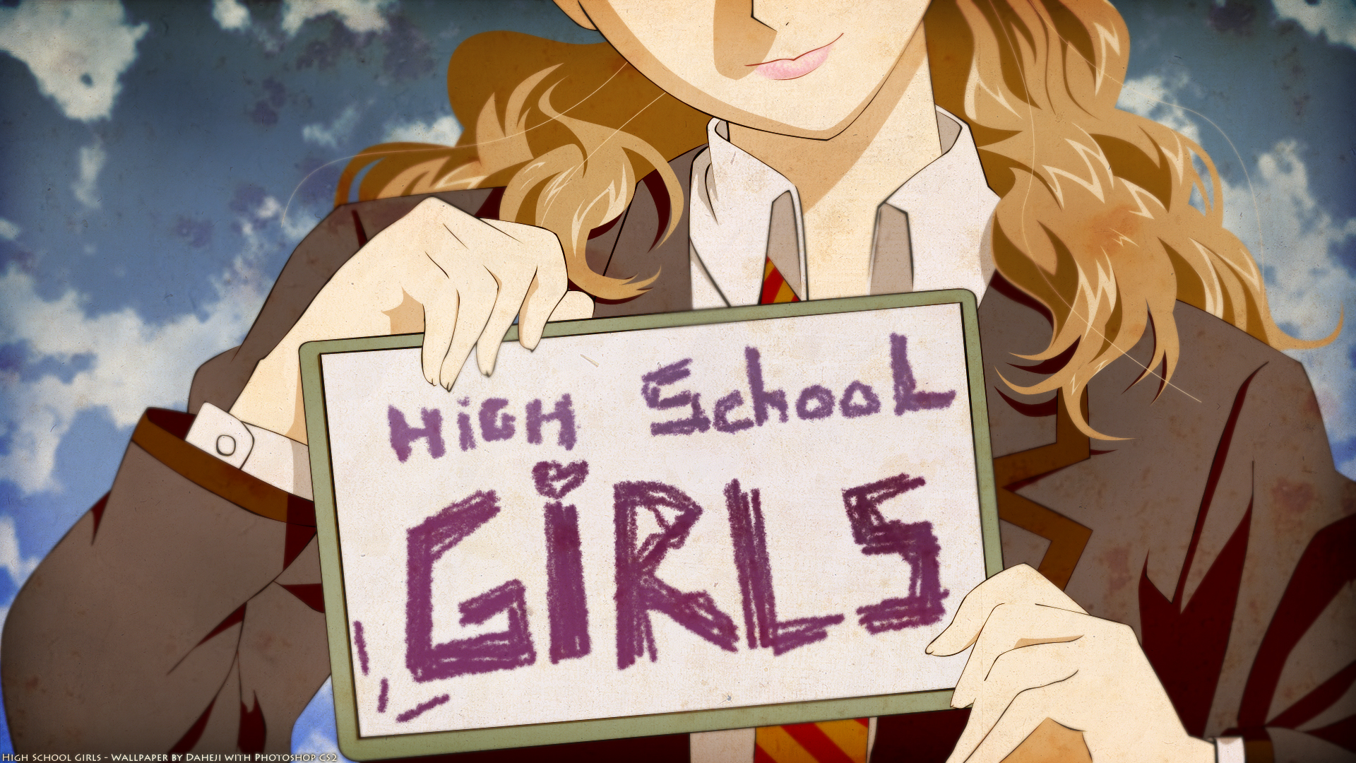 High School Girls - HD Wallpaper 