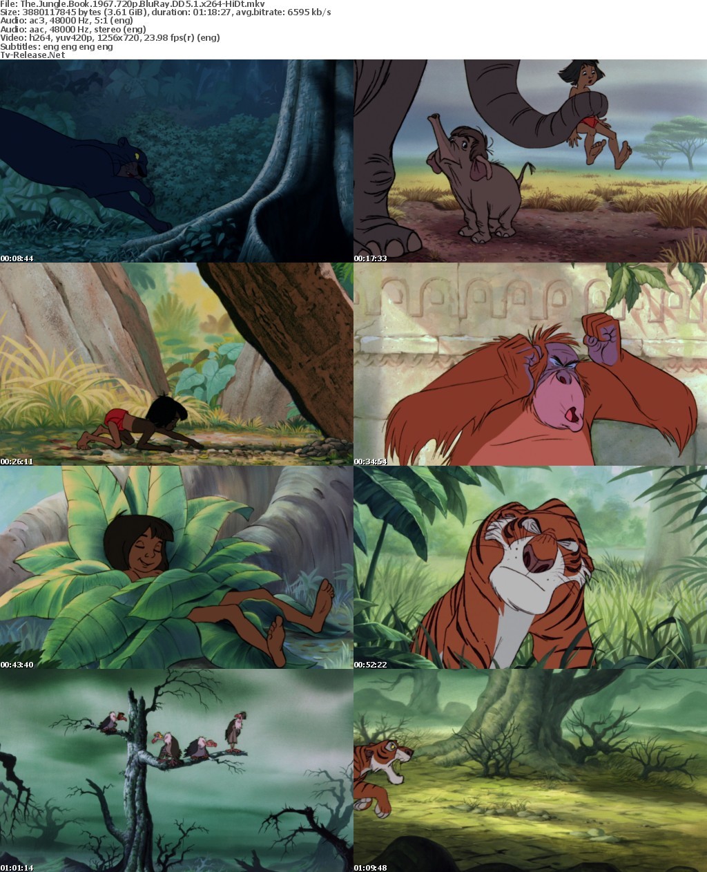 The Jungle Book Blu Ray - Walt Disney's The Jungle Book - HD Wallpaper 