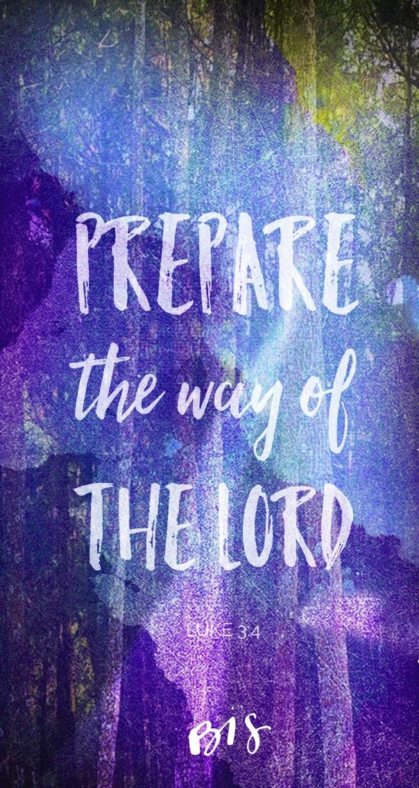 Advent Prepare The Way Of The Lord - HD Wallpaper 