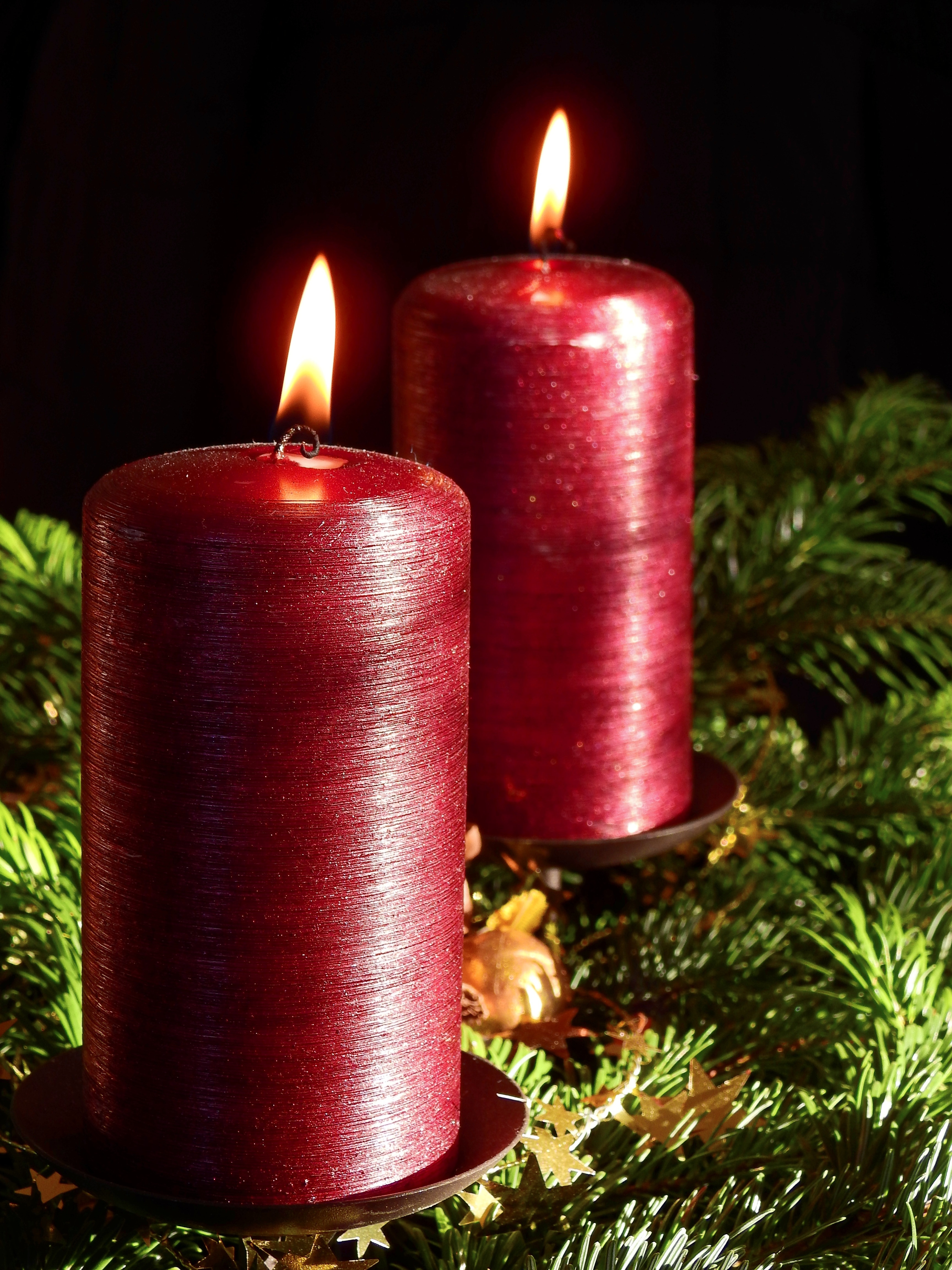 Christmas Prayer Candles - HD Wallpaper 