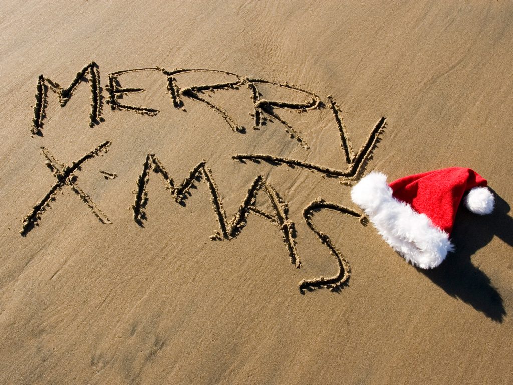 Beach Christmas - Picture - Getty - Xmas On The Beach - HD Wallpaper 