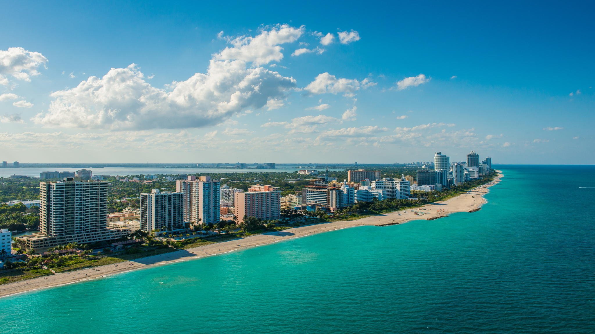 South Beach Wallpaper - Miami Florida Beach Hd - HD Wallpaper 