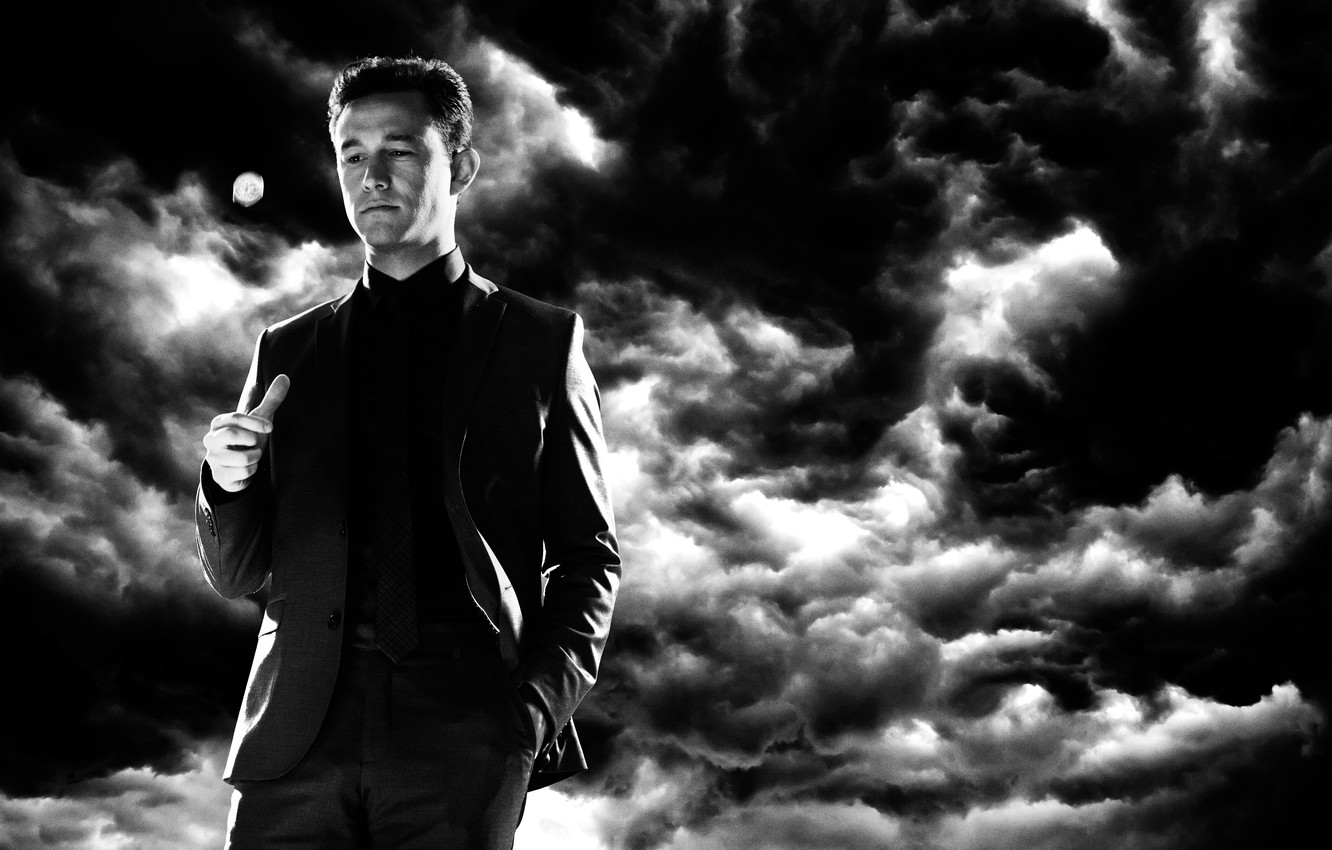 Photo Wallpaper Woman, Johnny, Joseph Gordon-levitt, - Joseph Gordon Levitt Sin City A Dame - HD Wallpaper 