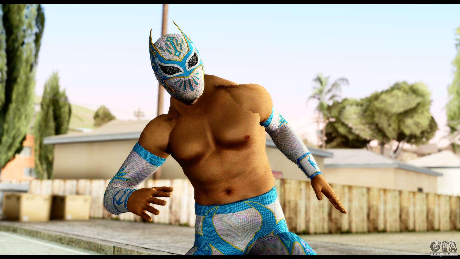 Wwe Sin Cara For Gta San Andreas - Barechested - HD Wallpaper 