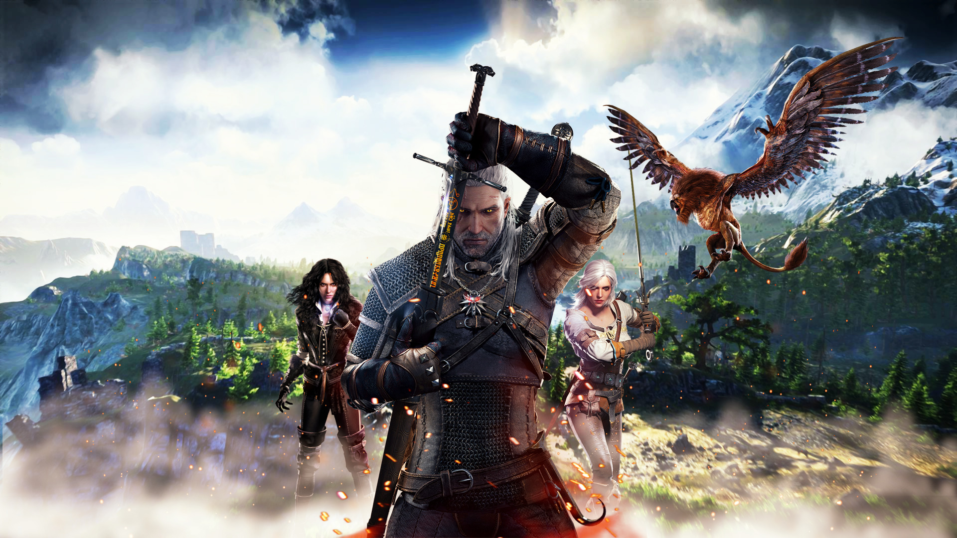 1080p The Witcher 3 Wild Hunt - HD Wallpaper 