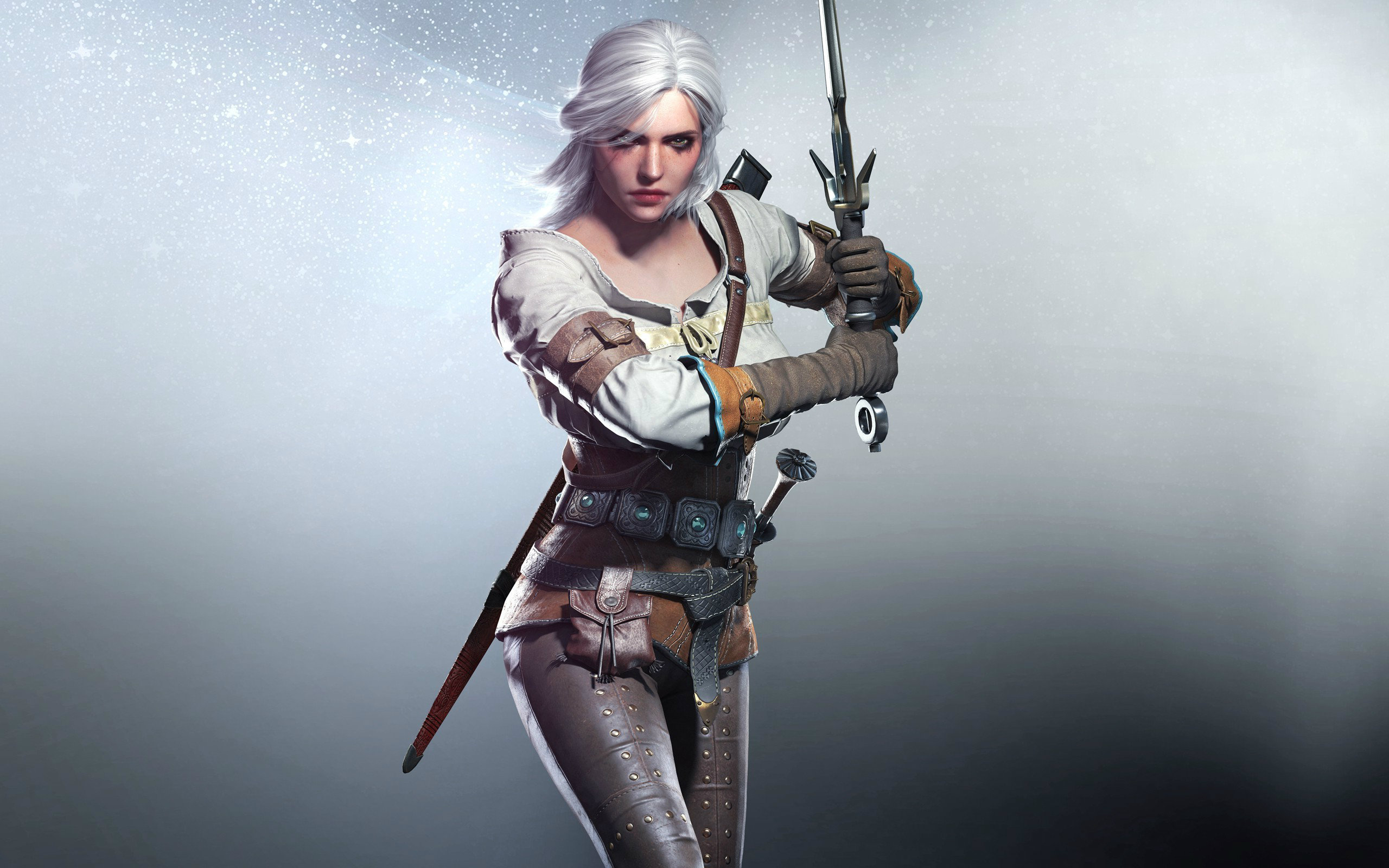 Witcher 3 Wallpaper Ciri - HD Wallpaper 
