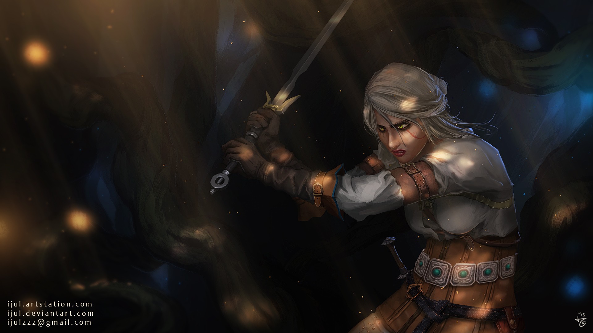 Ciri Witcher 3 Wallpape - HD Wallpaper 