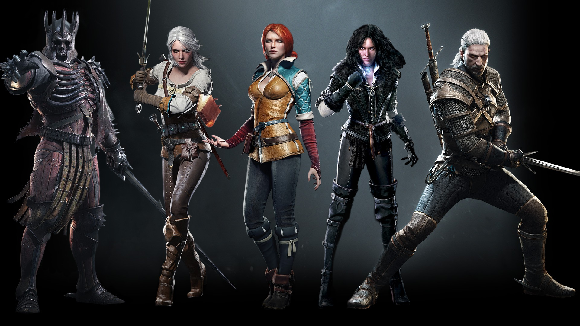 Ciri Geralt Of Rivia - HD Wallpaper 
