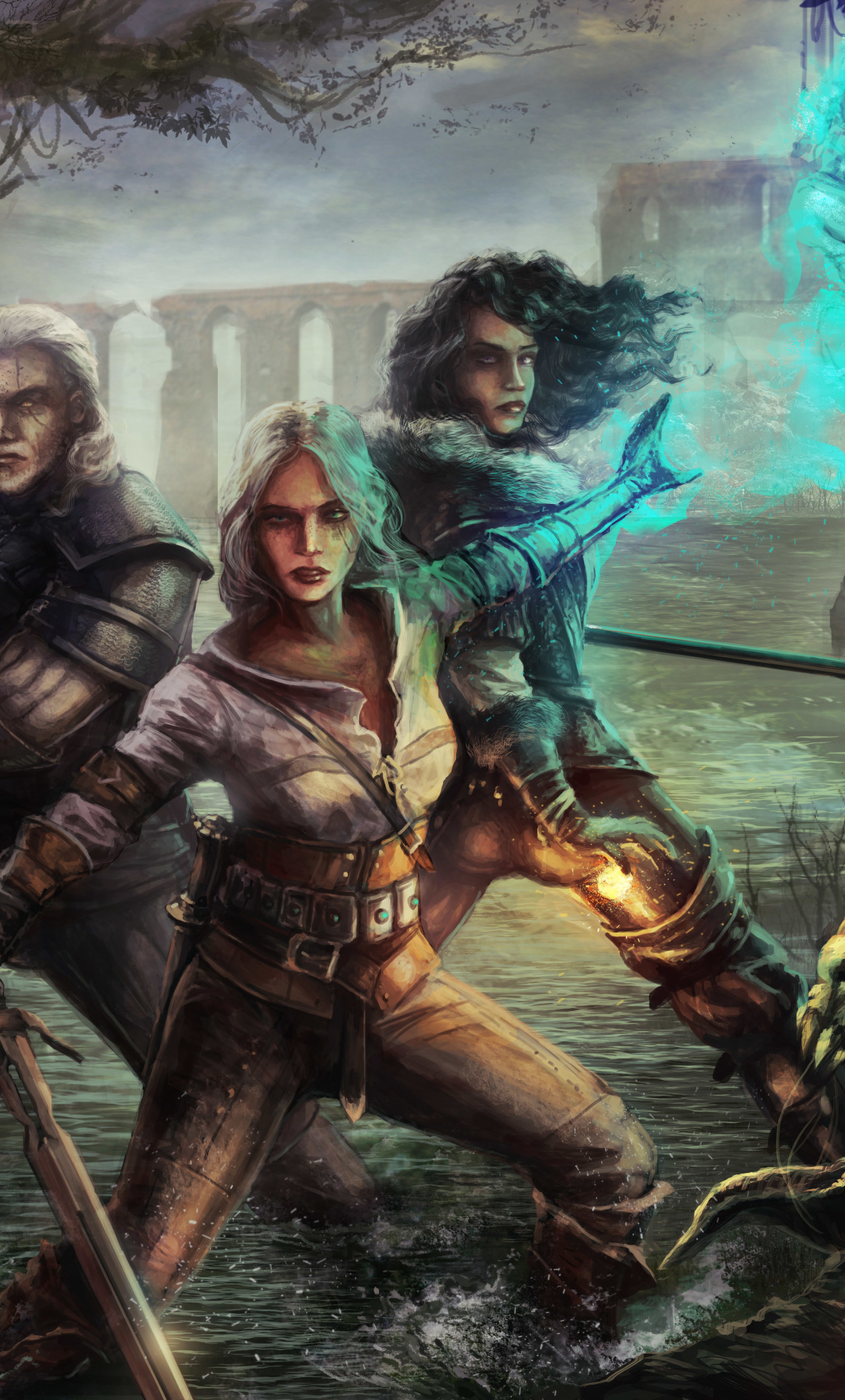 Ciri Witcher 3 Wallpaper Iphone - HD Wallpaper 